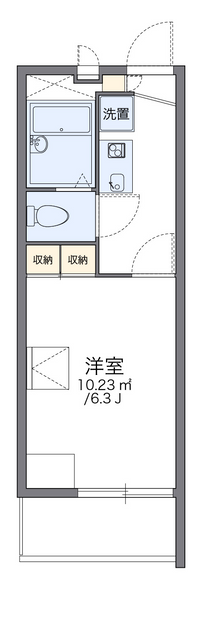 レオパレスＥｌ　Ｐｌａｄｏ 間取り図