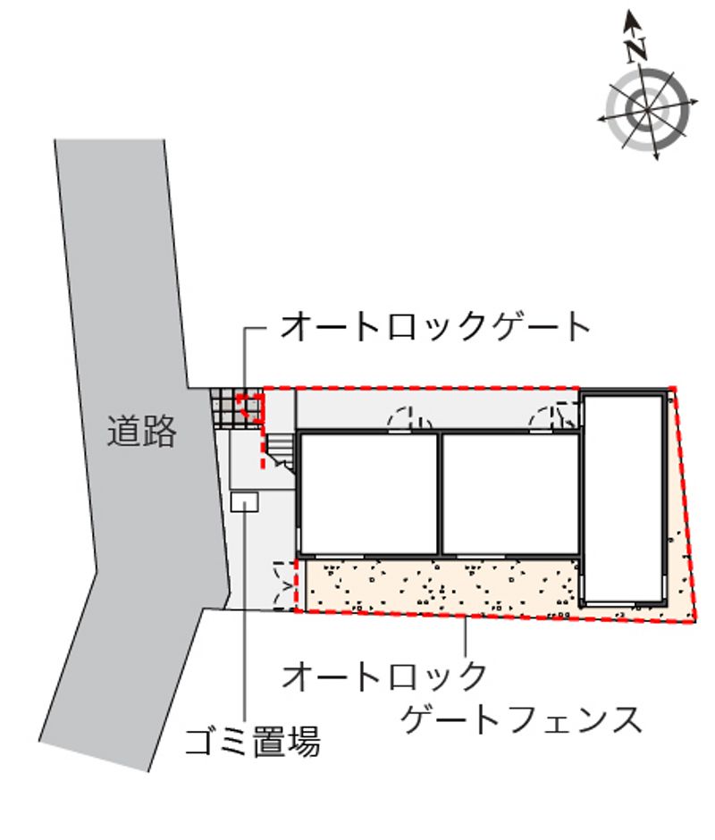 レオネクストルミネスⅠ 配置図
