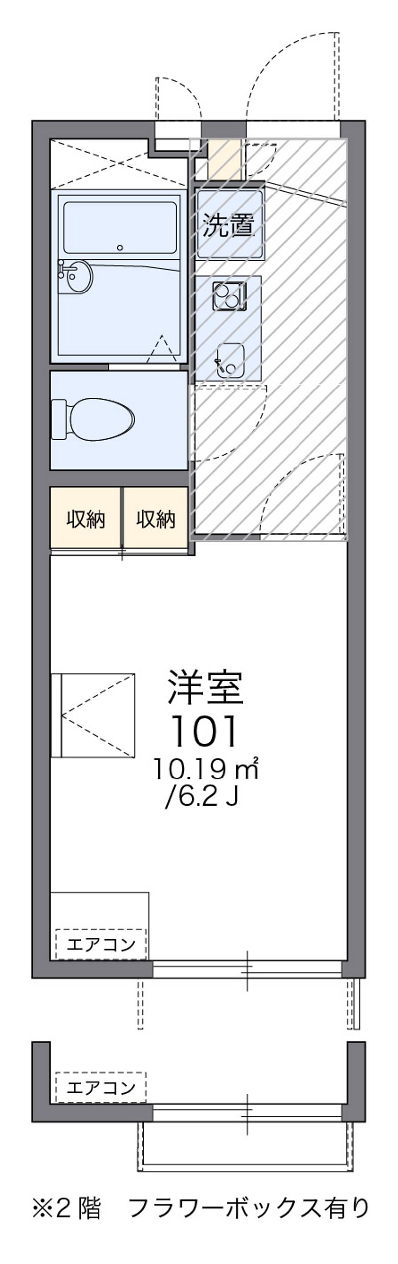 レオパレスＴ＆Ｓ 間取図