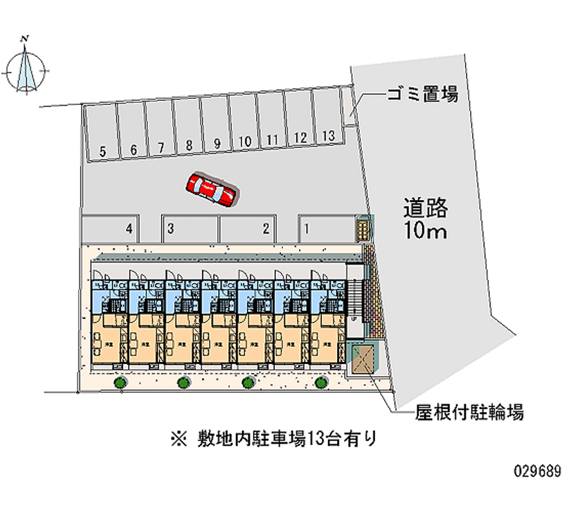 29689 Monthly parking lot