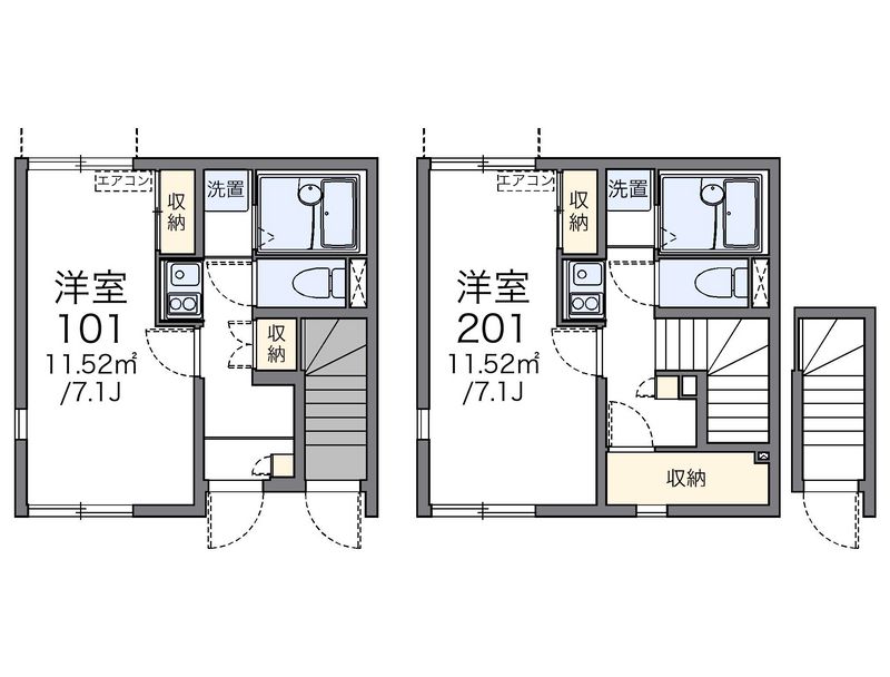 レオネクストハピネス 間取図