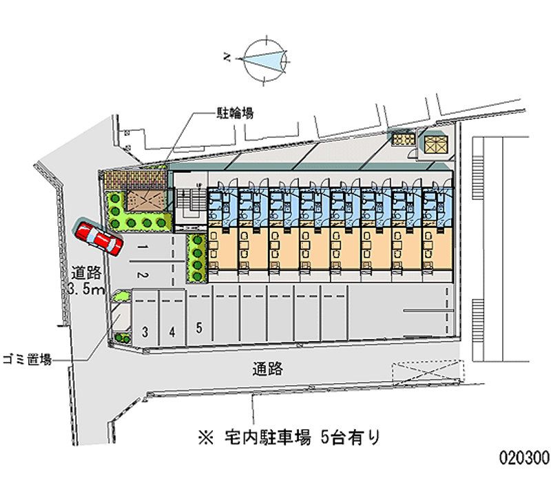 20300月租停车场