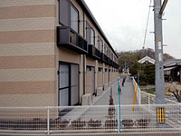 レオパレス光ヒルズ バルコニー