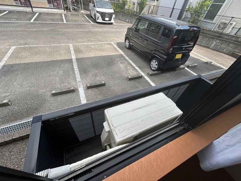レオパレスグリーンハイツ平内Ａ バルコニー