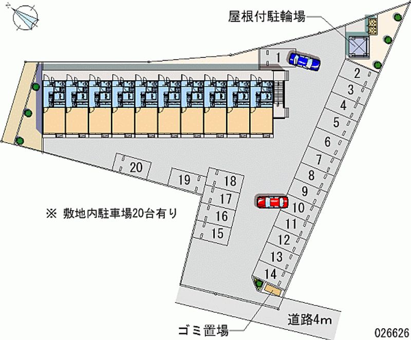 26626月租停車場