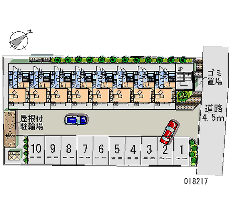 18217月租停車場