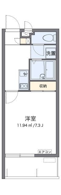 クレイノＲＡＭＡ 間取り図