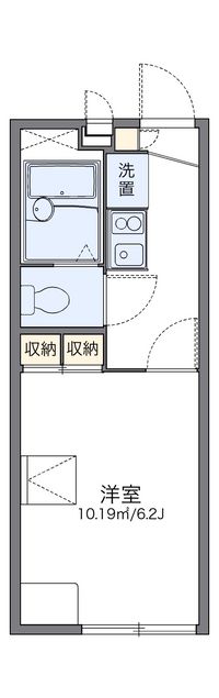 レオパレス上大岡東 間取り図