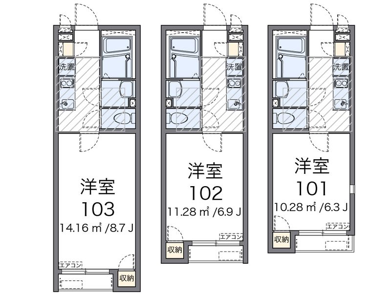 ミランダグリーンヒルズ柏尾 間取図