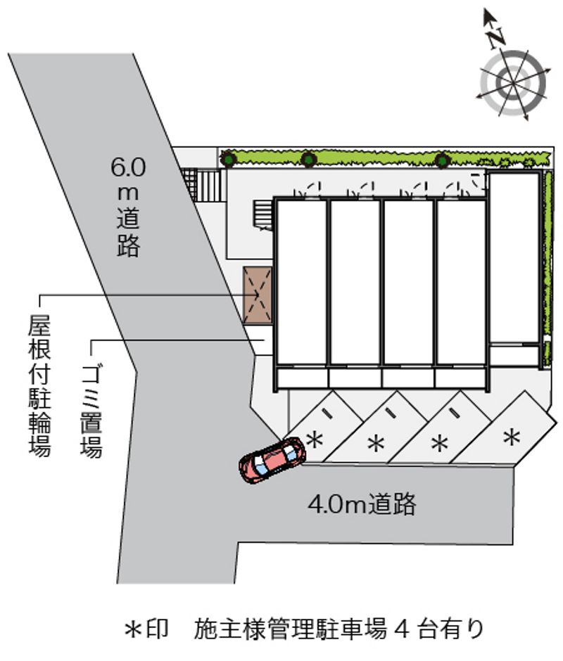 クレイノＫＯＥＭＯＮふじ 配置図