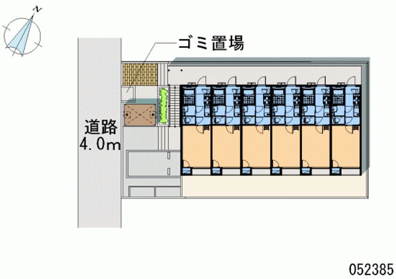 レオネクストフォレスト壱番館 区画図