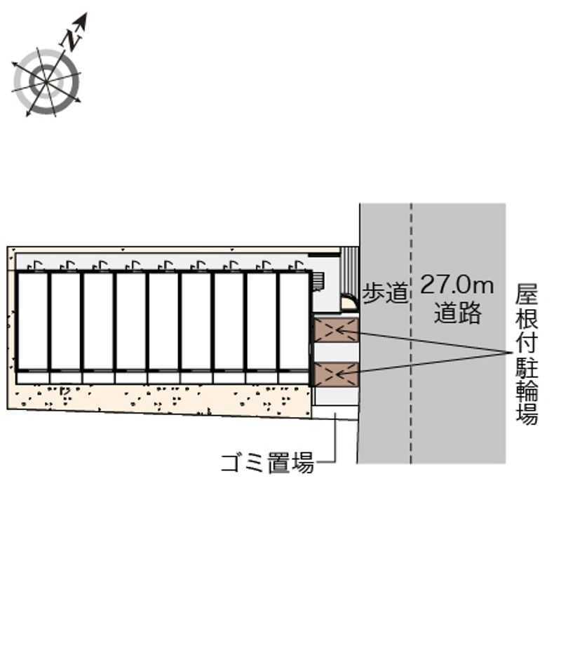 クレイノＭＩＹＡＢＩ 配置図
