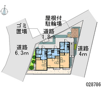 レオパレスパステルランド 区画図
