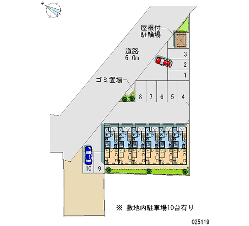 レオパレスＶｉＶａ　愛 月極駐車場