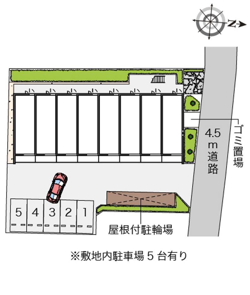 クレイノシャンティ浦和 配置図