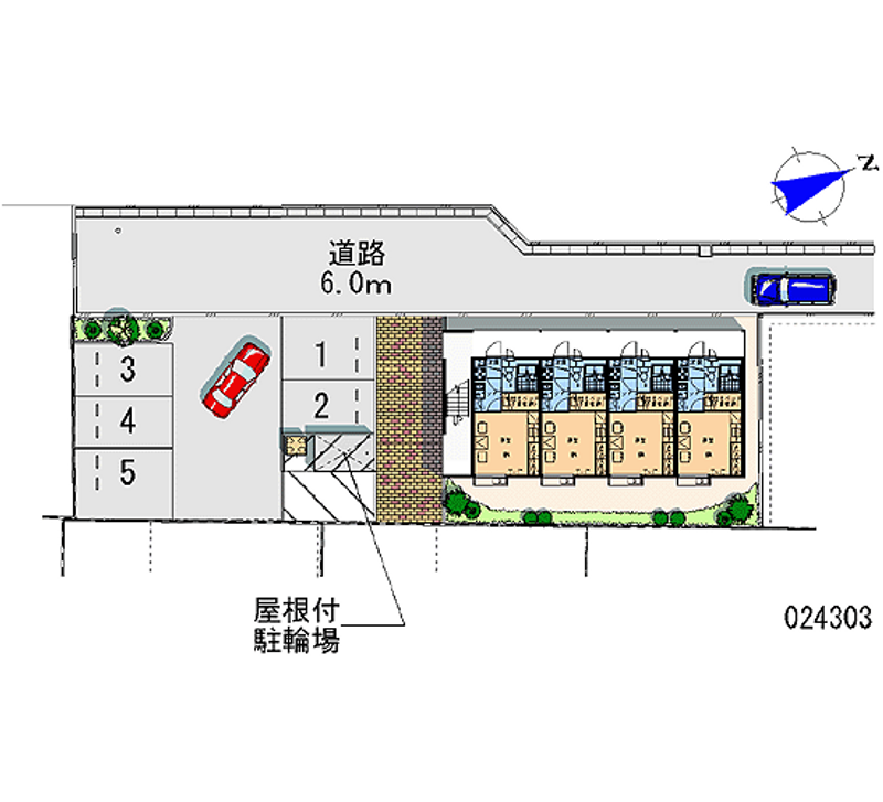 24303 bãi đậu xe hàng tháng