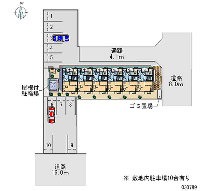 30789月租停車場