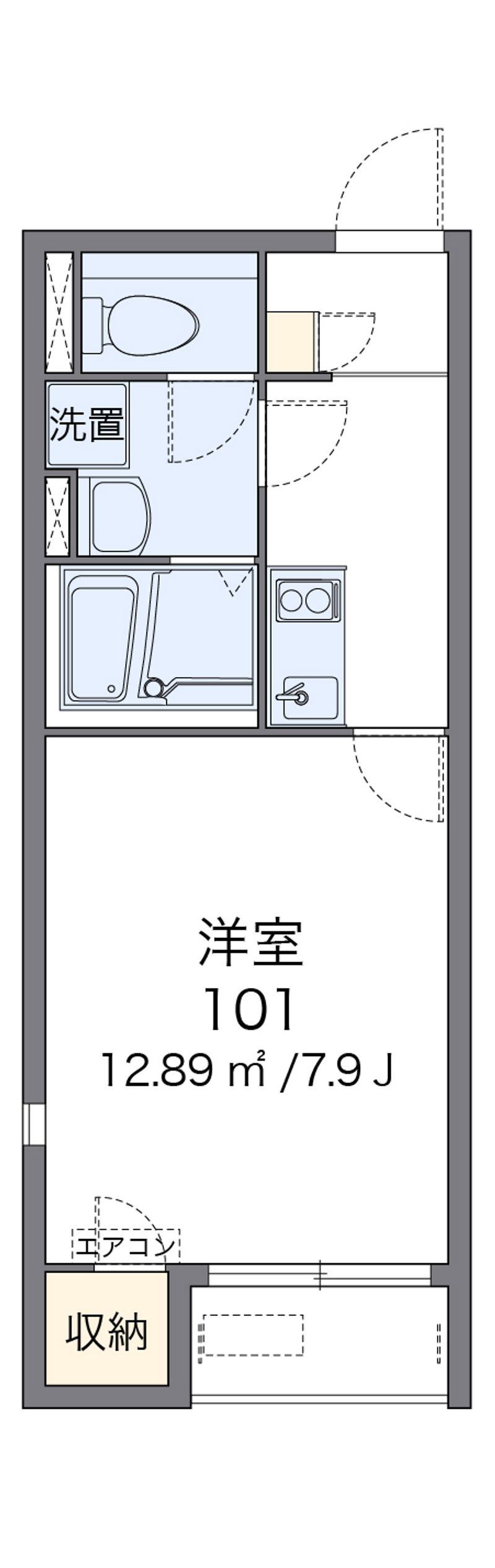 レオネクスト新柏セブン 間取図