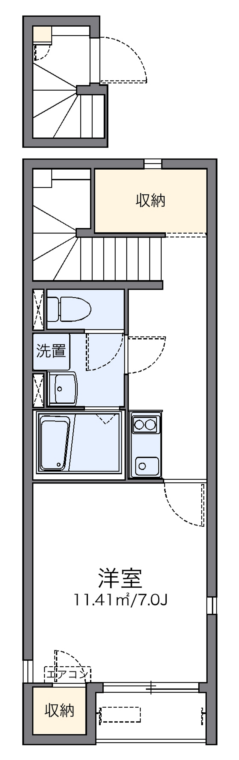 レオネクスト青栁 間取り