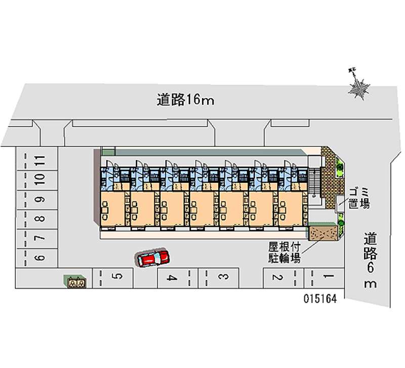 15164月租停车场