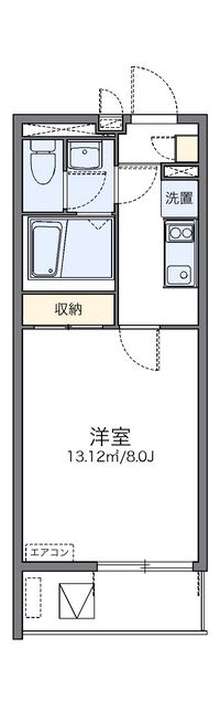 レオネクストシェル都Ⅵ 間取り図