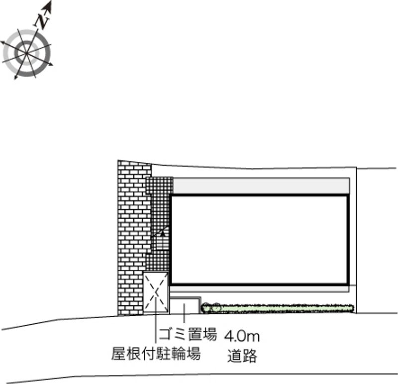 レオパレス小枝 配置図