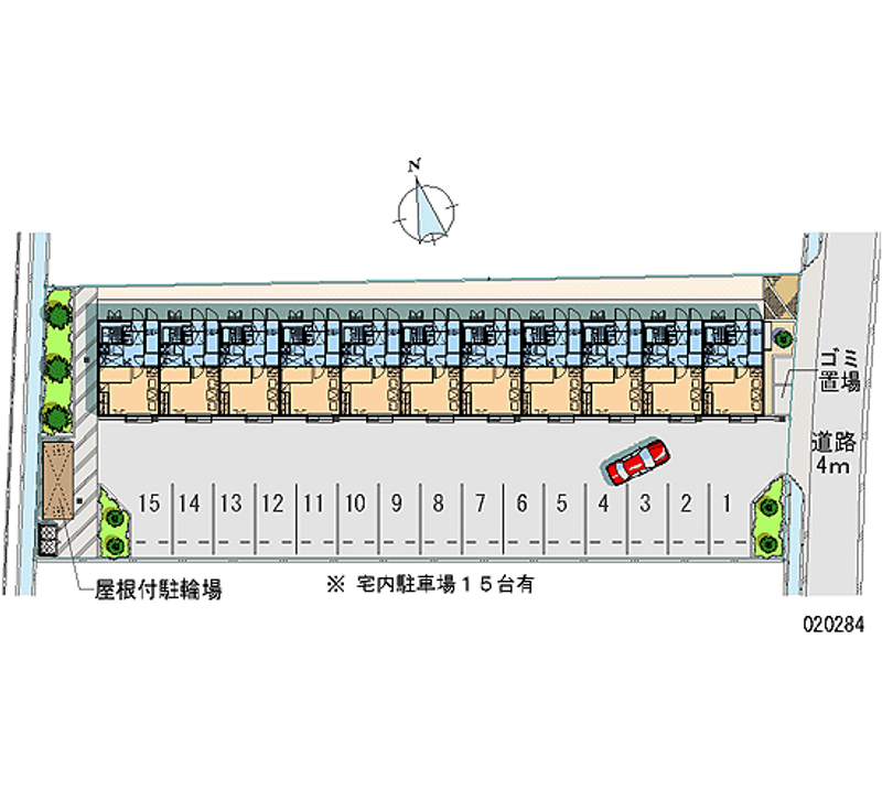 20284月租停车场