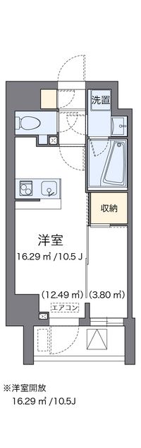 ＬＯＶＩＥ麻布十番 間取り図