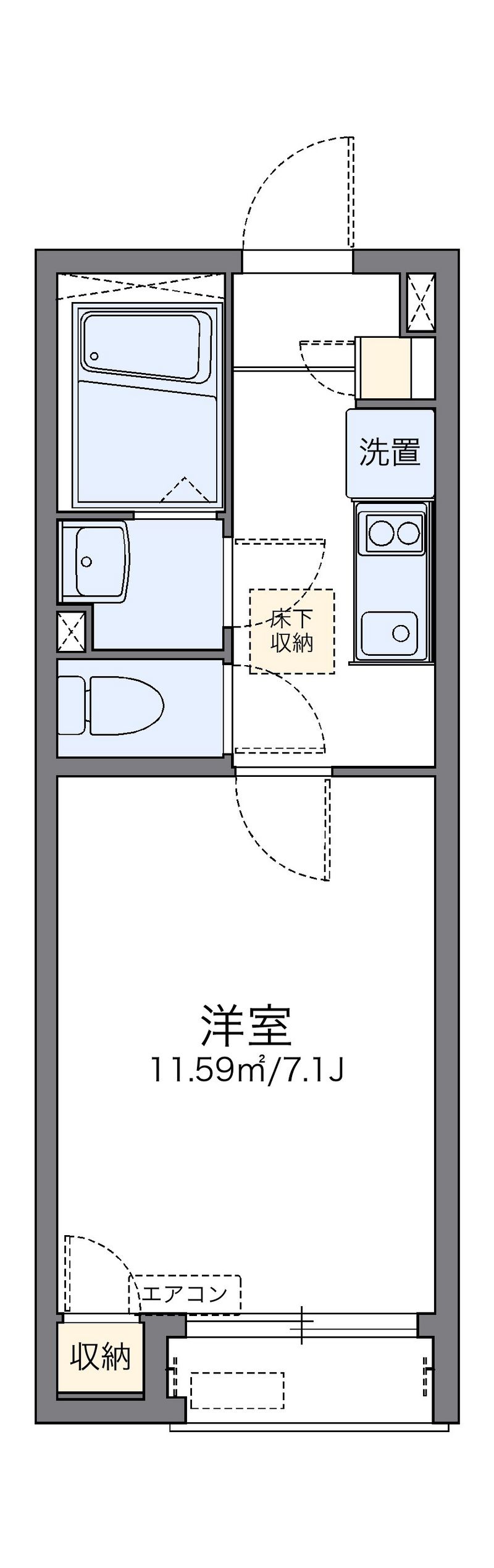 レオネクストＥＮＯ 間取図