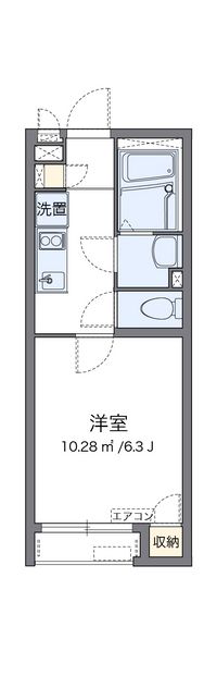 クレイノサングランド 間取り図