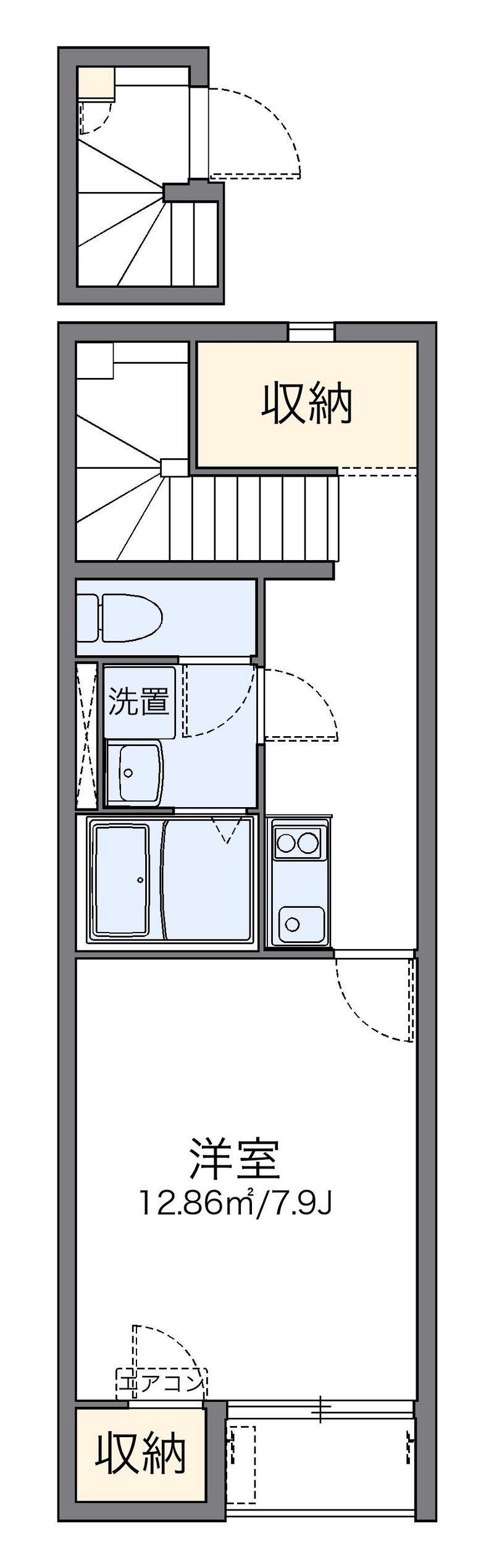 レオネクストルース 間取図