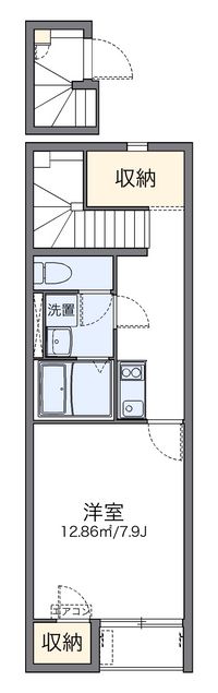 レオネクストルース 間取り図