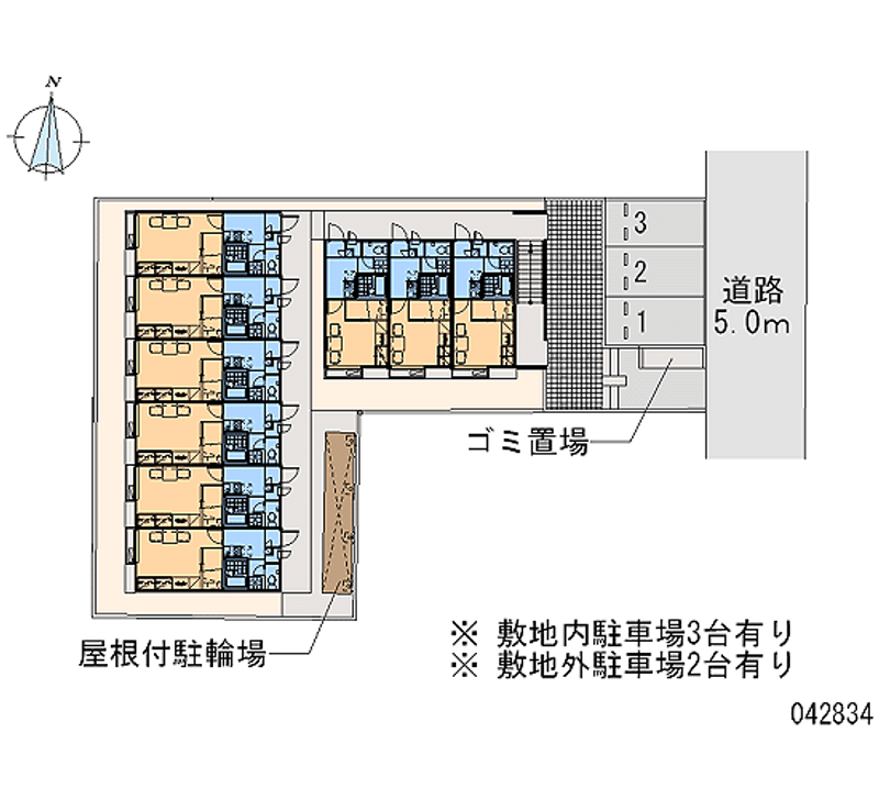 42834月租停車場