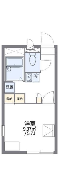 レオパレスＴＫＭ 間取り図