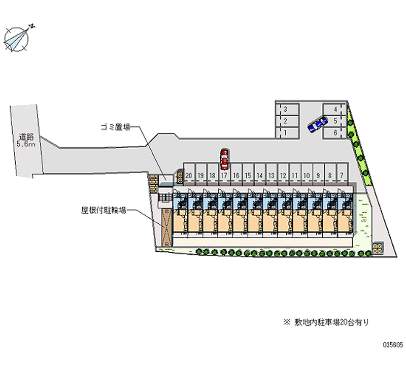 35605 bãi đậu xe hàng tháng