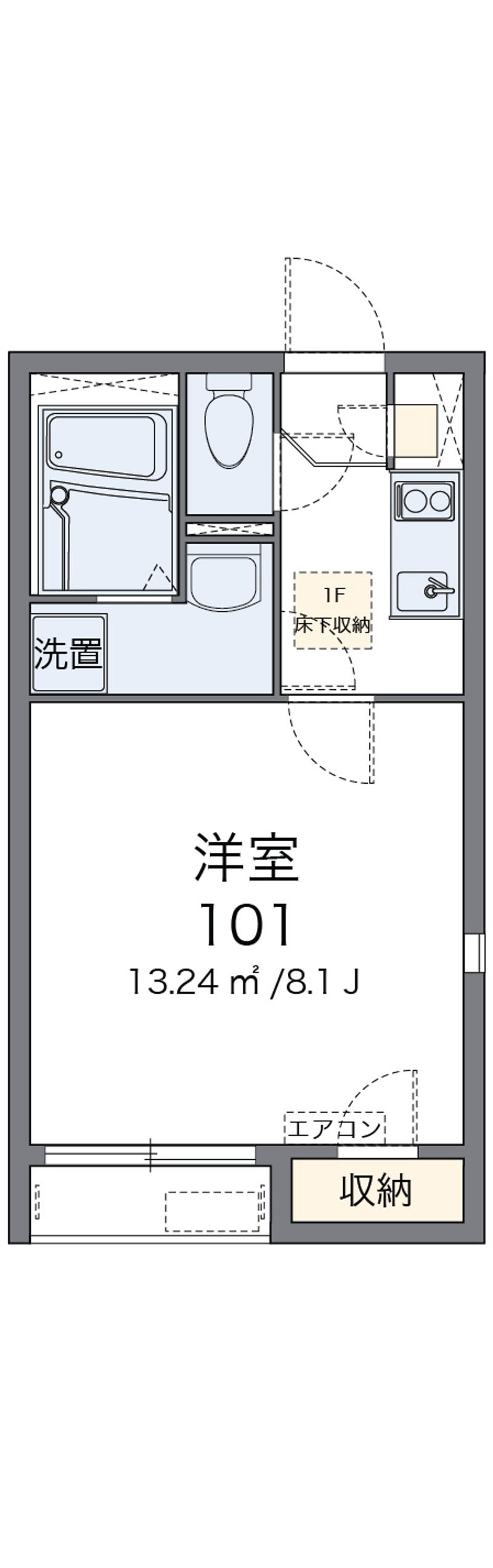 レオネクストプランドール 間取図