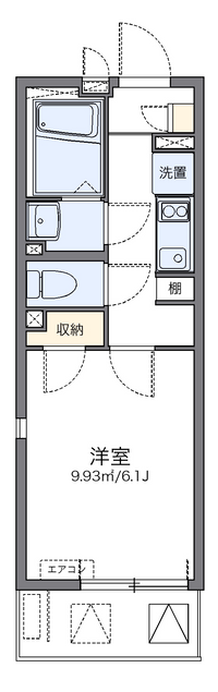 レオネクストシーエスハイムⅢ 間取り図