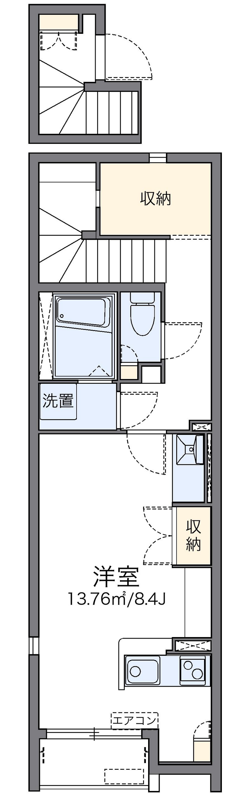 レオネクストモンスィルクレール 間取り