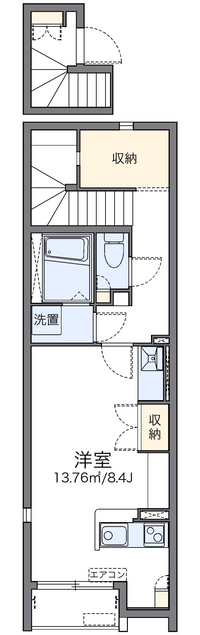 レオネクストモンスィルクレール 間取り図