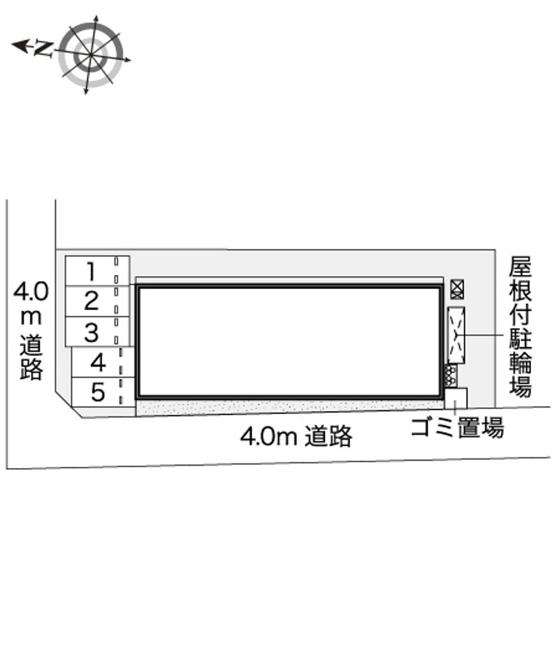 レオネクスト新町 配置図