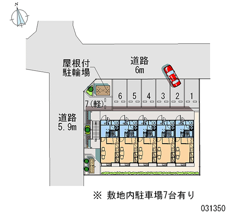 レオパレスＣｈｅｓｓ　ｏｎｅ 月極駐車場