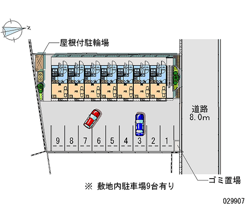 29907 Monthly parking lot