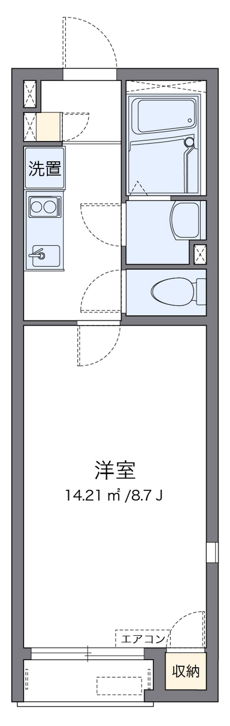 LEONEXT Hirota Floor plan
