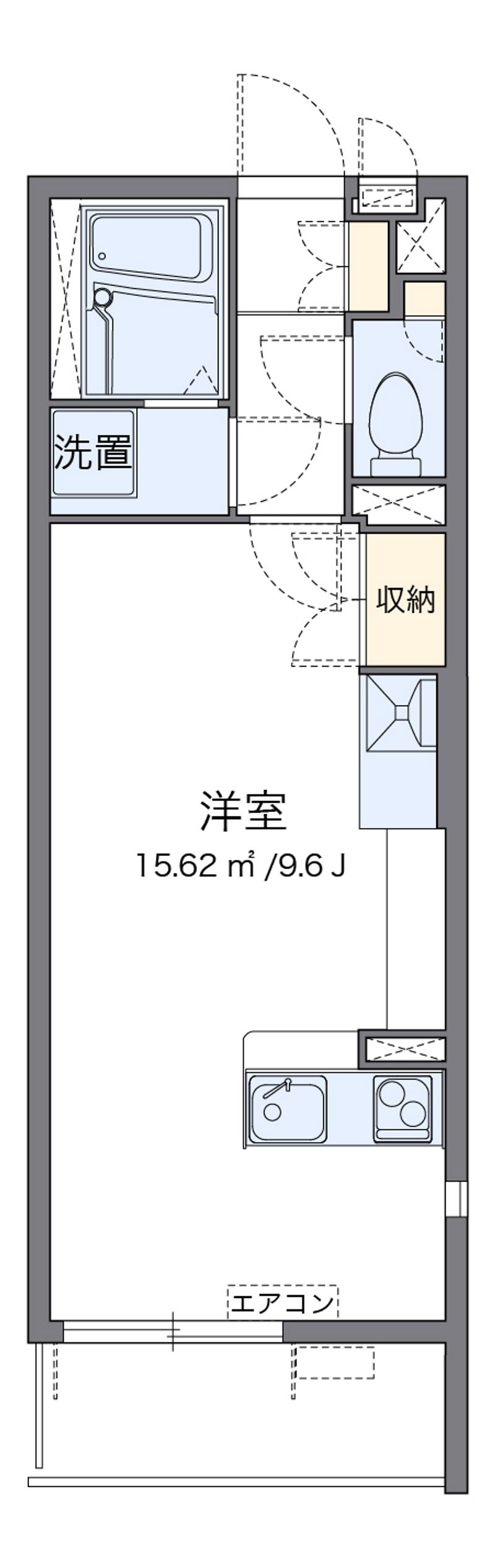 レオネクストこうじ 間取図