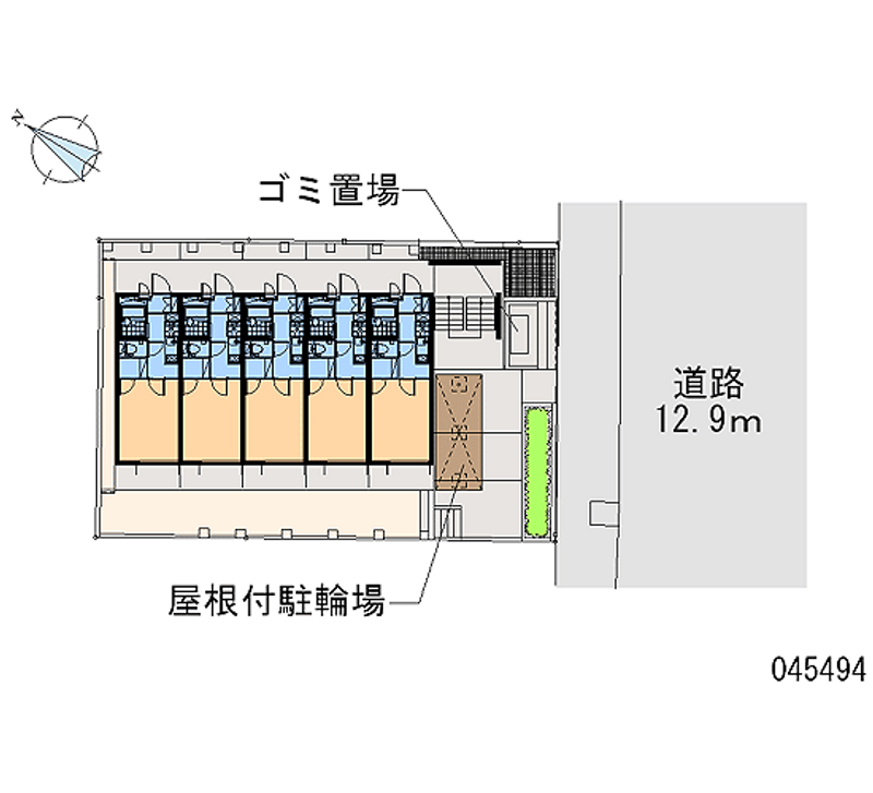 レオパレスアビタンティ 区画図