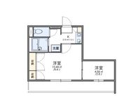 レオパレスカサベルデ 間取り図