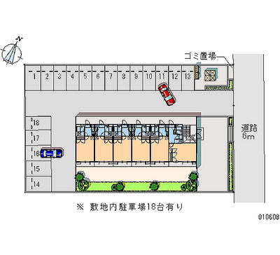 10608 Monthly parking lot