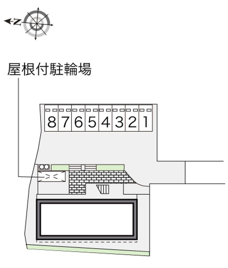 レオパレスＯＹＵＭＩ　Ⅱ 配置図