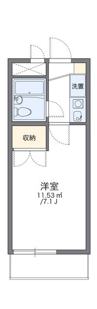 レオパレスＲＸ豊田梅坪 間取り図