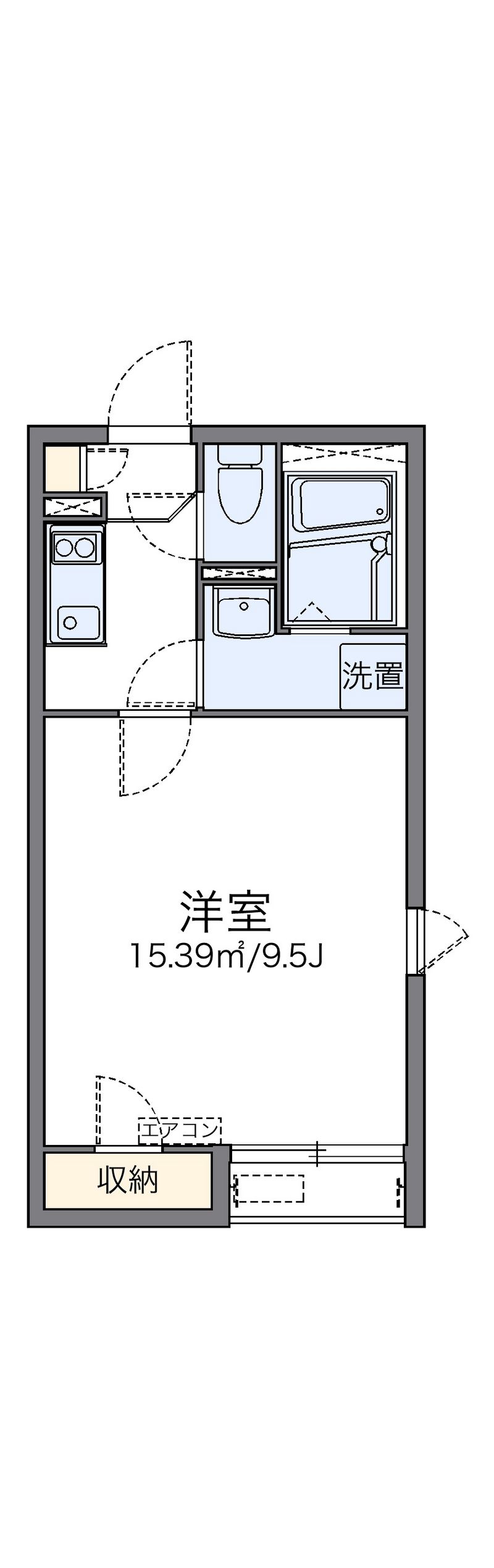 レオネクストＳＯＷＡ 間取図